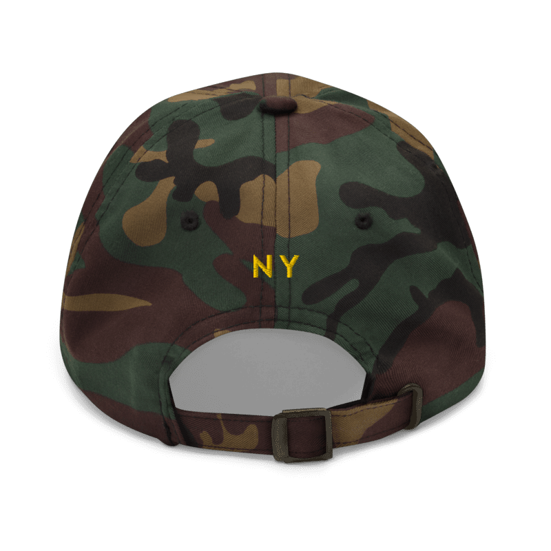 NY CAMO STRAPBACK – ORIGINAL GOATS